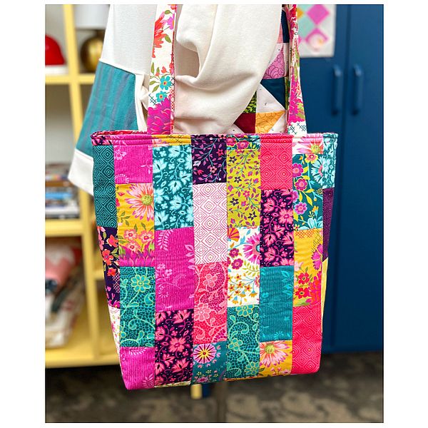 Free 5" Charm Square Tote Bag Pattern