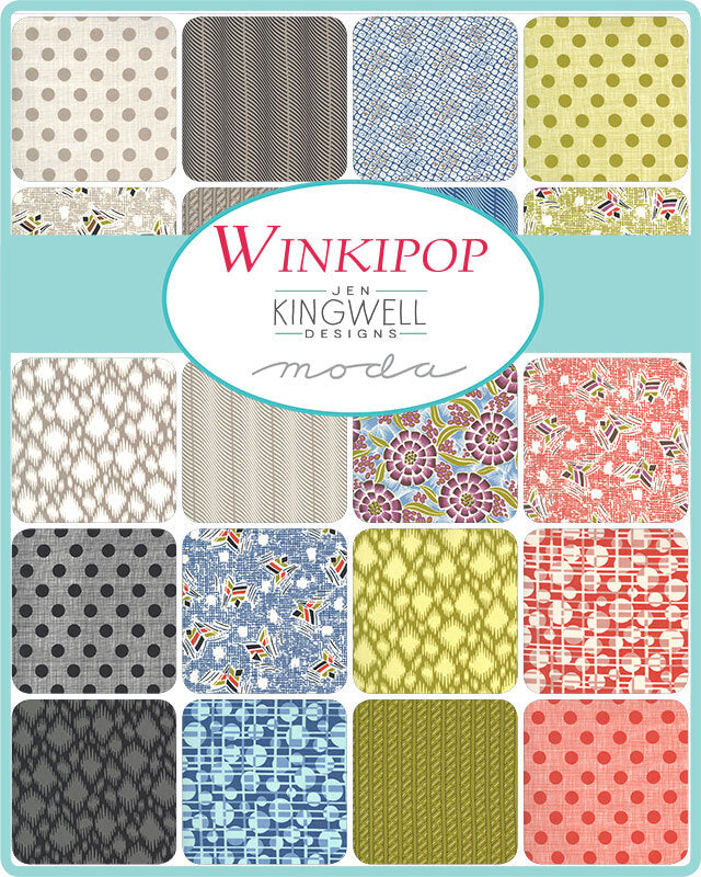Assorted fabric squares in multicolor patterns for quilting