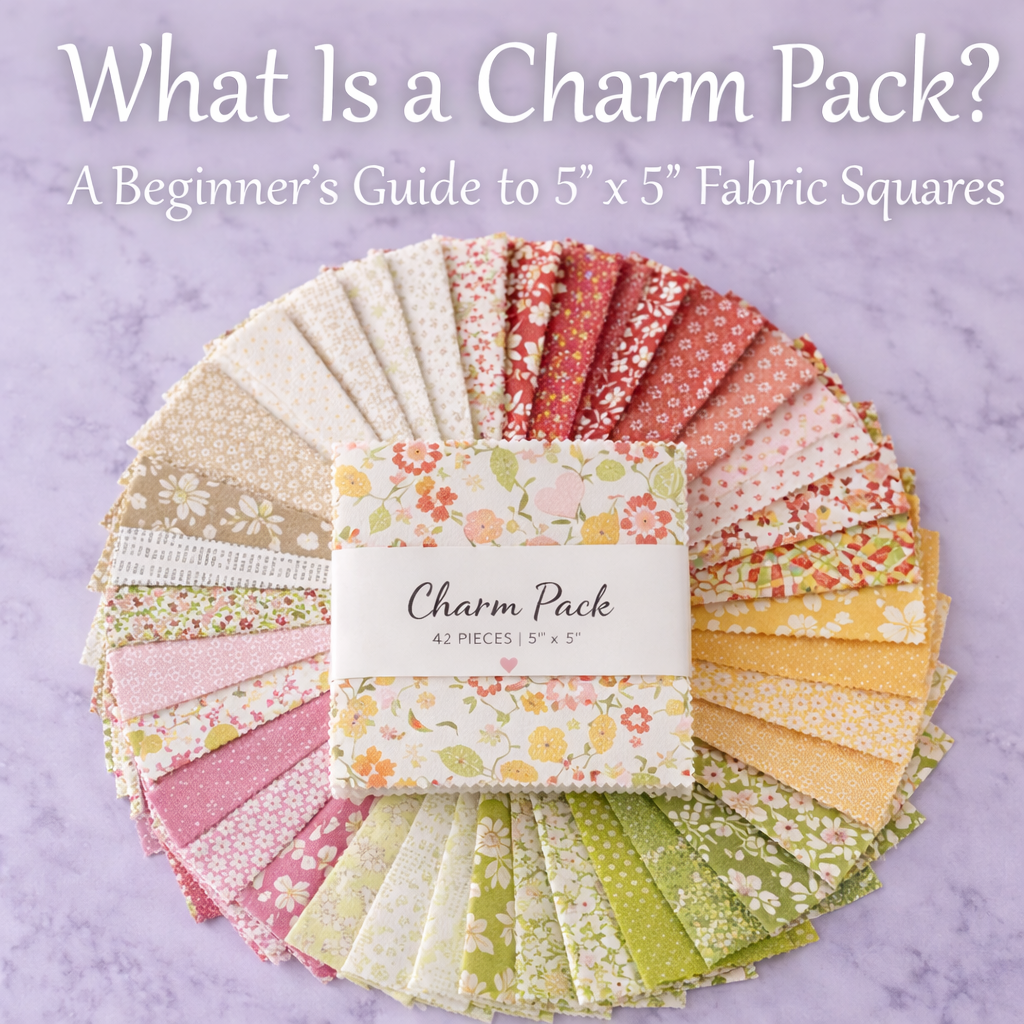 What Is a Charm Pack? A Beginner’s Guide to 5" Fabric Squares