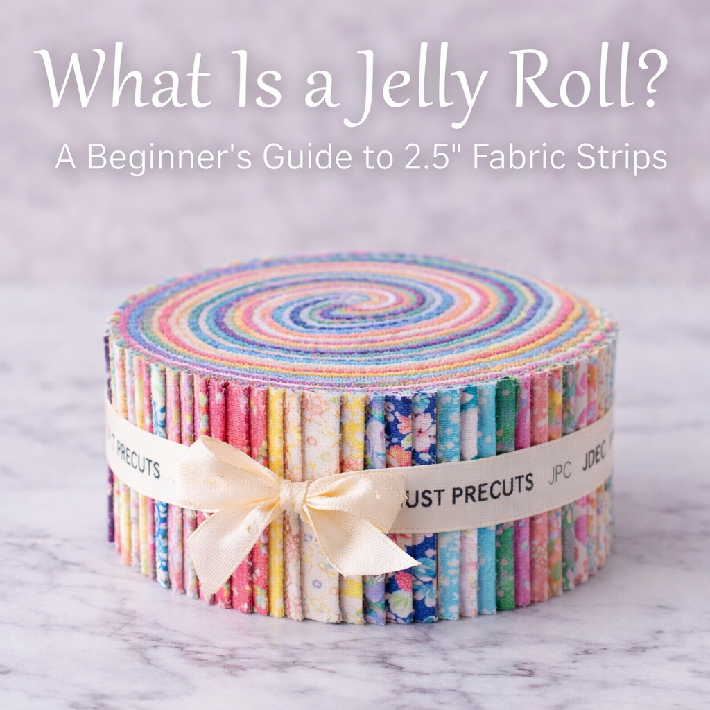 What Is a Jelly Roll? A Beginner’s Guide to 2.5" Fabric Strips