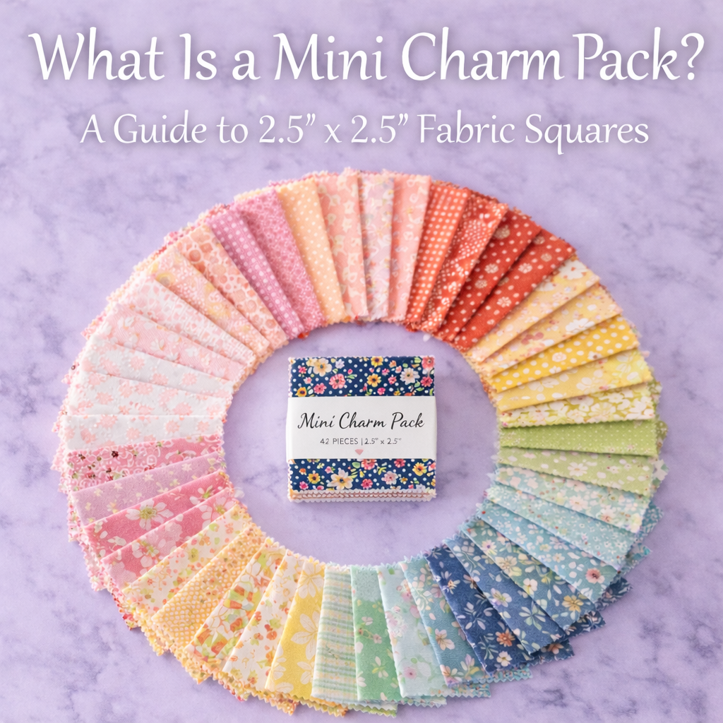 What Is a Mini Charm Pack? A Guide to 2.5" Fabric Squares