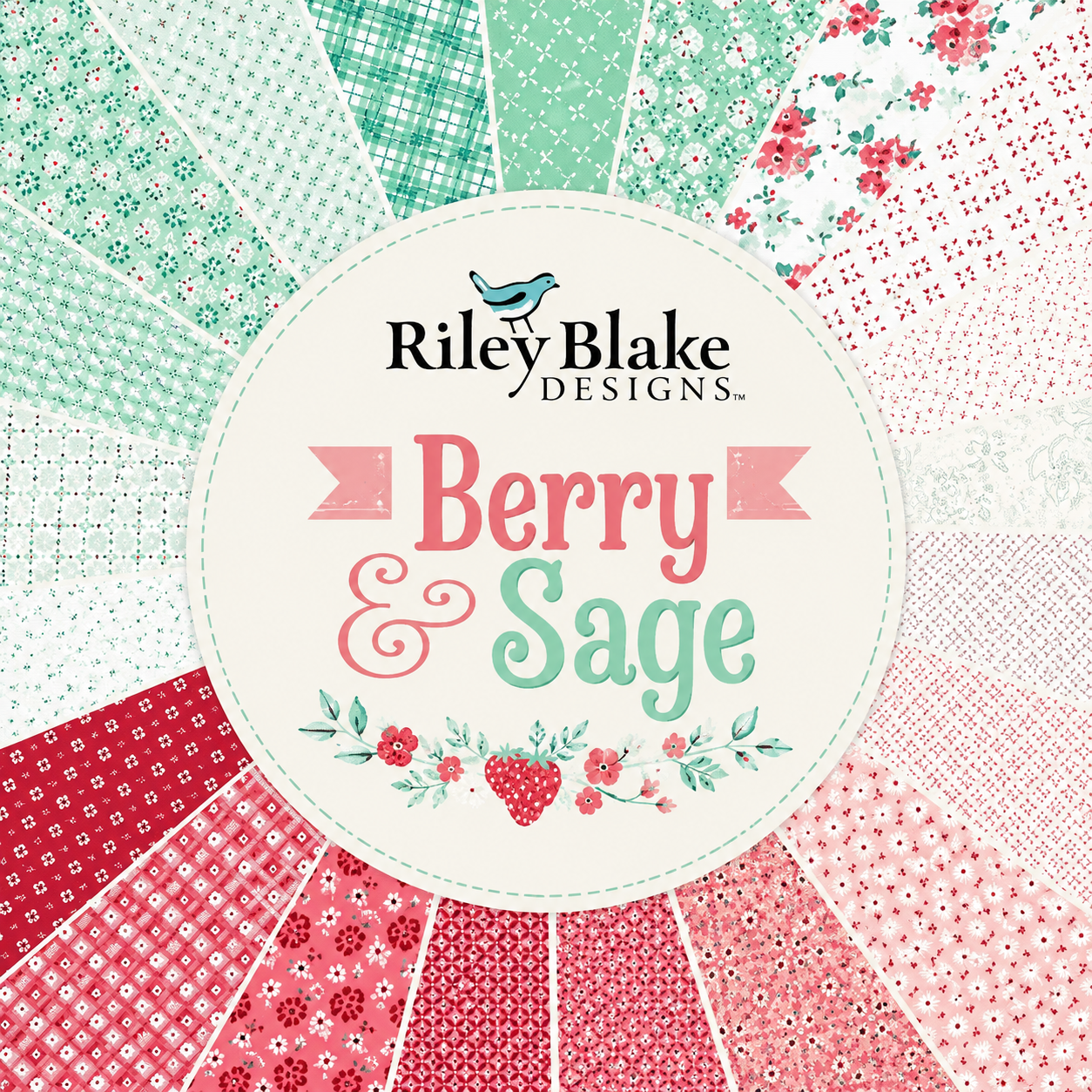 Riley Blake Berry & Sage