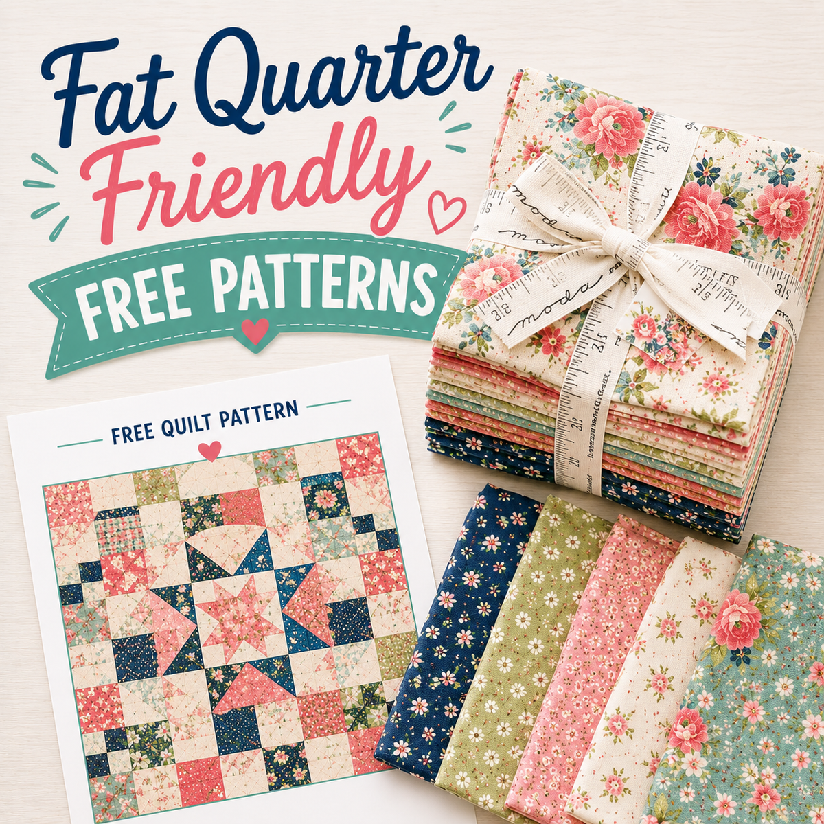 Fat Quarter Friendly Quilting & Sewing Patterns