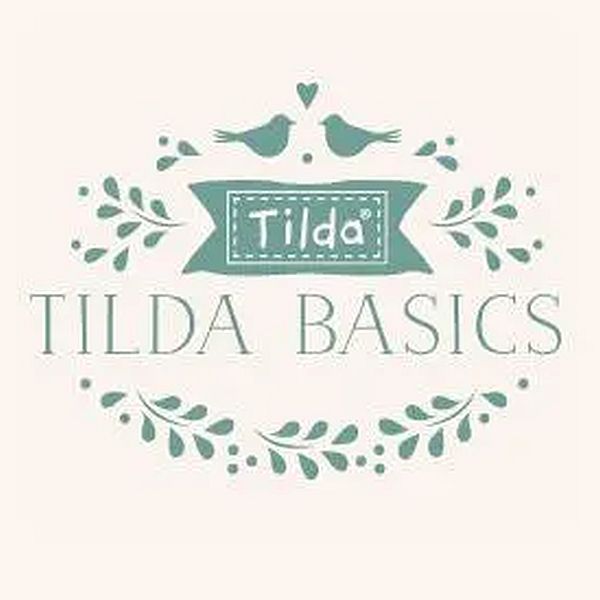Tilda Basics fabric collection featuring quilting fabrics and precuts with coordinating blender designs