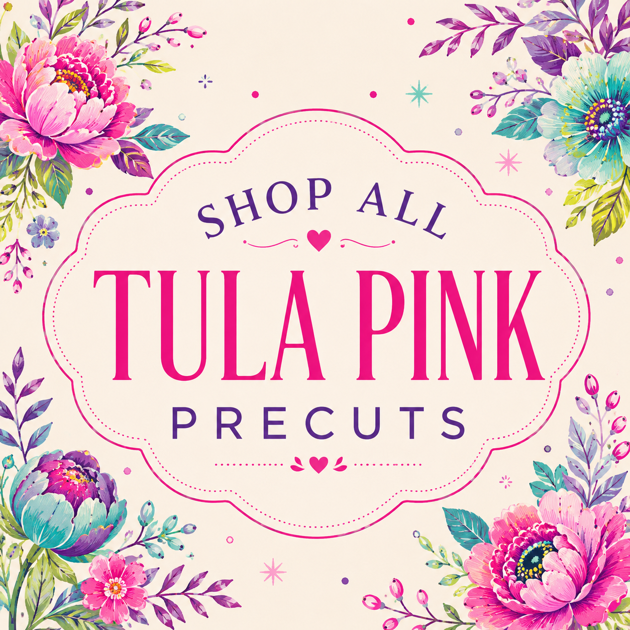 Shop All Tula Pink Precuts