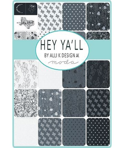 Moda | Hey Ya'll Monochrome | Fat Eighth Bundle