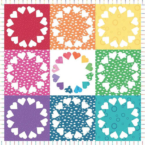 Riley Blake | Heartfelt Bright | Boxed Quilt Kit