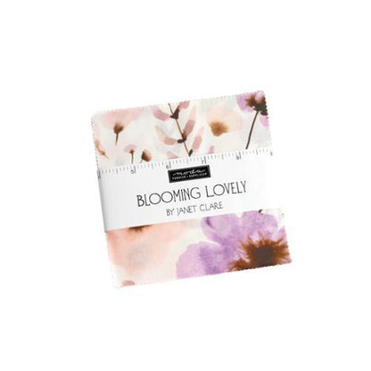 Moda Blooming Lovely Watercolours 5" Fabric Charm Squares 16970PP