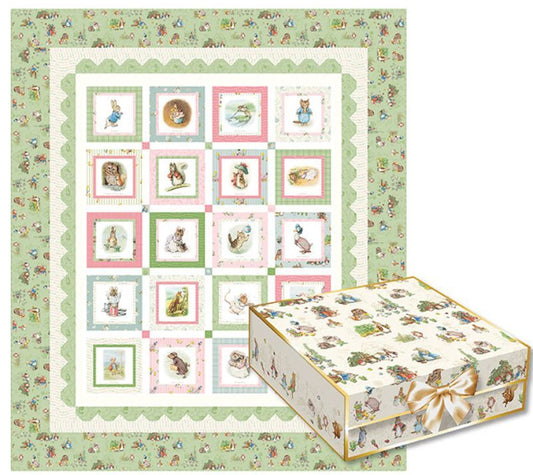 Peter Rabbit & Friends Keepsake Boxed Quilt Kit C15860-KT