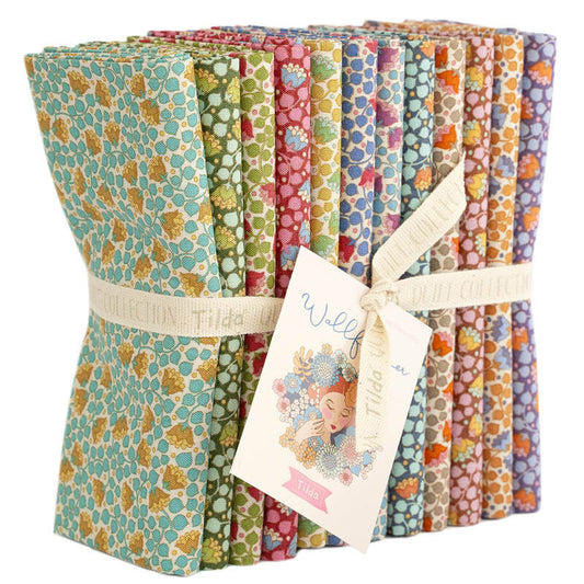 Tilda Wallflower Bellflower Blenders Fat Quarter Bundle 300236
