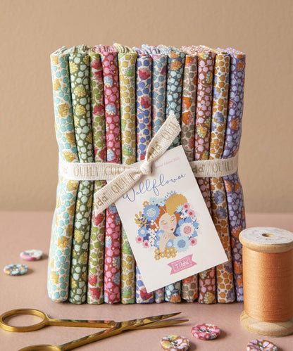 Tilda Wallflower Bellflower Blenders Fat Quarter Bundle 300236