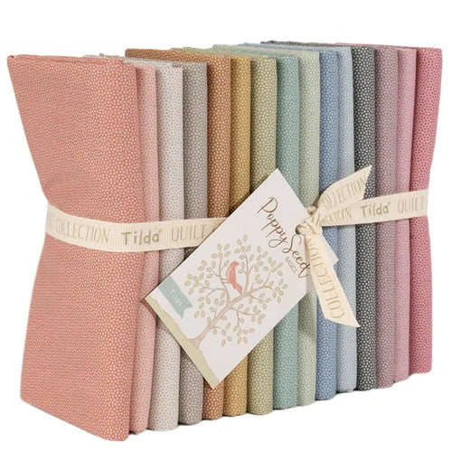 Tilda Poppy Seed Basics Fat Quarter Bundle 300270
