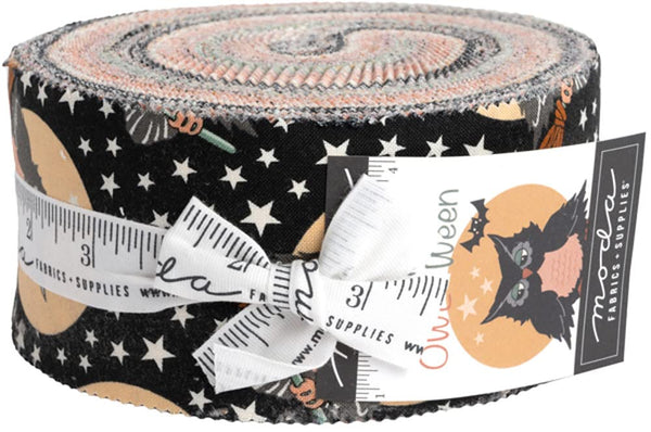 Moda Owl O Ween Halloween Jelly Roll 31190JR
