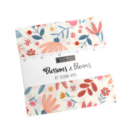 Moda | Blossoms & Blooms | Charm Pack | 5" Squares | 39050PP