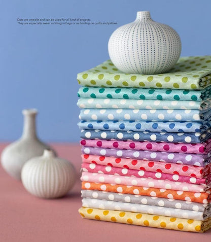 Tilda Dots factory cut Fat Quarter quilting fabric bundle Australia