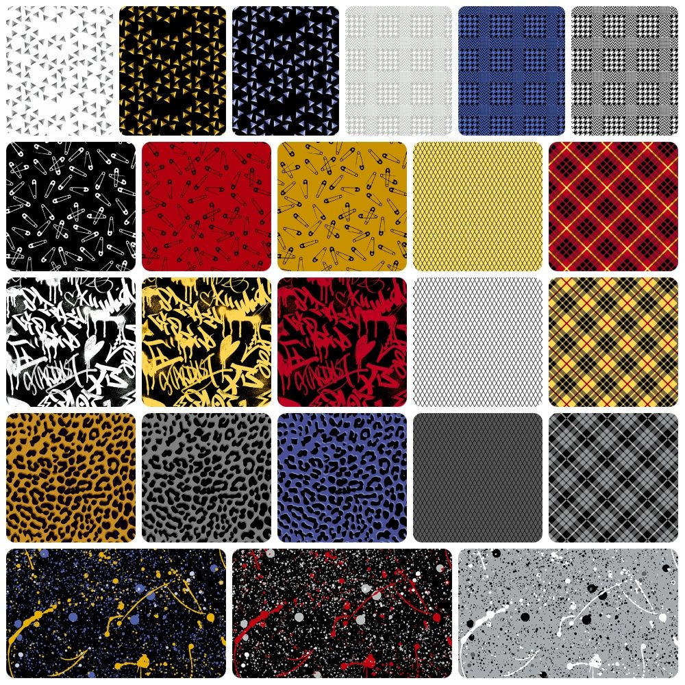 Coordinated Libs Elliot Iconic quilting fabric bundle perfect for patchwork and sewing projects