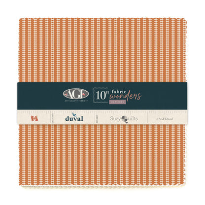 Art Gallery Fabrics 10 inch quilting squares featuring modern boho prints