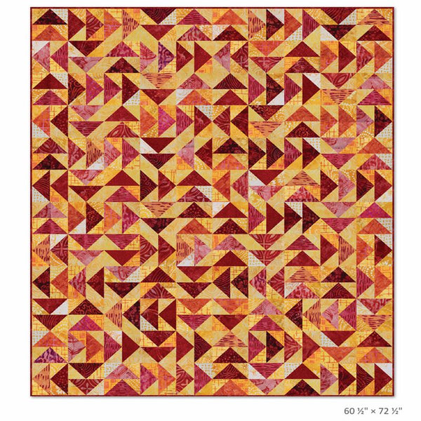 Free Gooseberry Lemonade Fat Quarter Friendly PDF Quilt Pattern