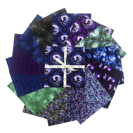 Clothworks Unicorn Magic 10" Squares Layer Cake TSQ0537