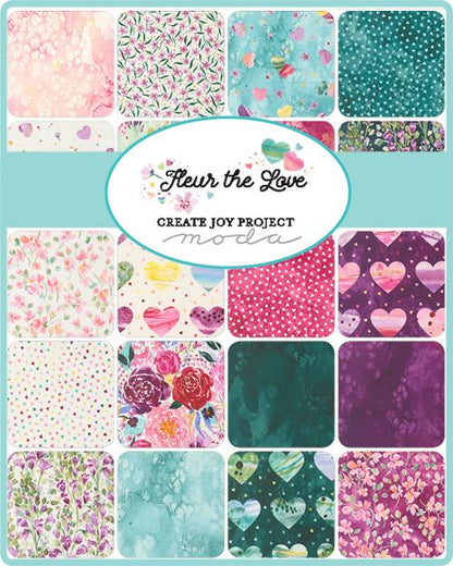 Moda Create Joy Project Fleur The Love Layer Cake® 39880LC