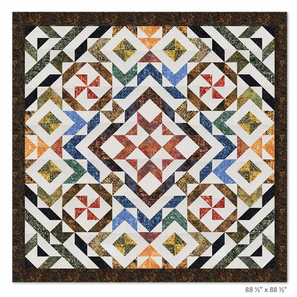 Free Expressions Fat Quarter Friendly PDF Quilt Pattern