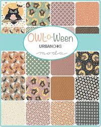 Moda Owl O Ween Halloween Layer Cake 31190LC