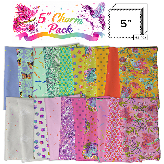 Tula Pink Legendary 5" Charm Pack FB6CPTP