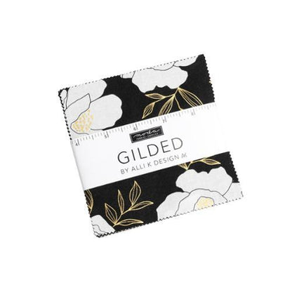 Moda Alli K Design Gilded Floral 5" Charm Pack 11530PP