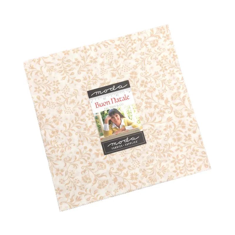 Moda Buon Natale Layer Cake 10" Fabric Squares 35400LC