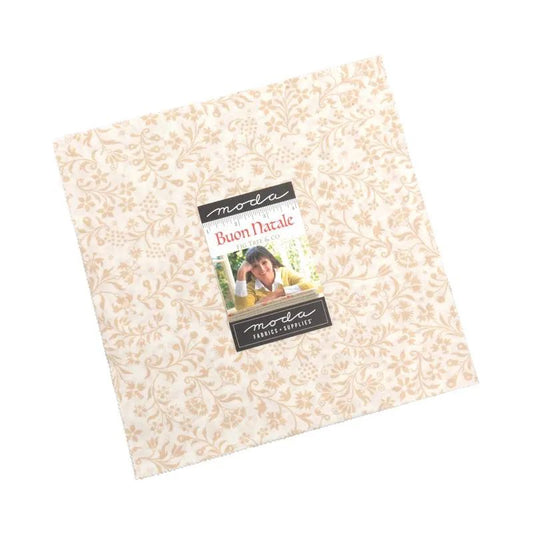Moda Buon Natale Layer Cake 10" Fabric Squares 35400LC