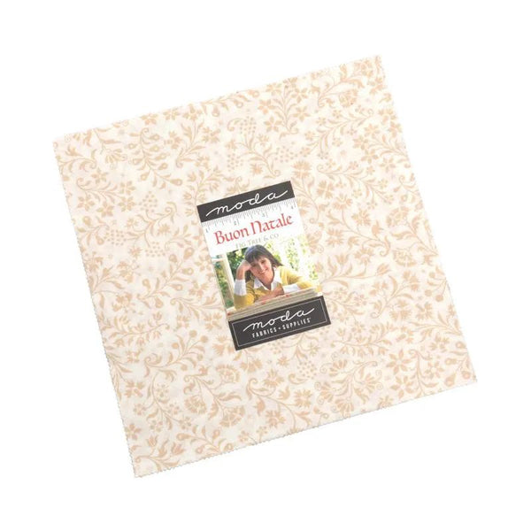 Moda Buon Natale Layer Cake 10" Fabric Squares 35400LC