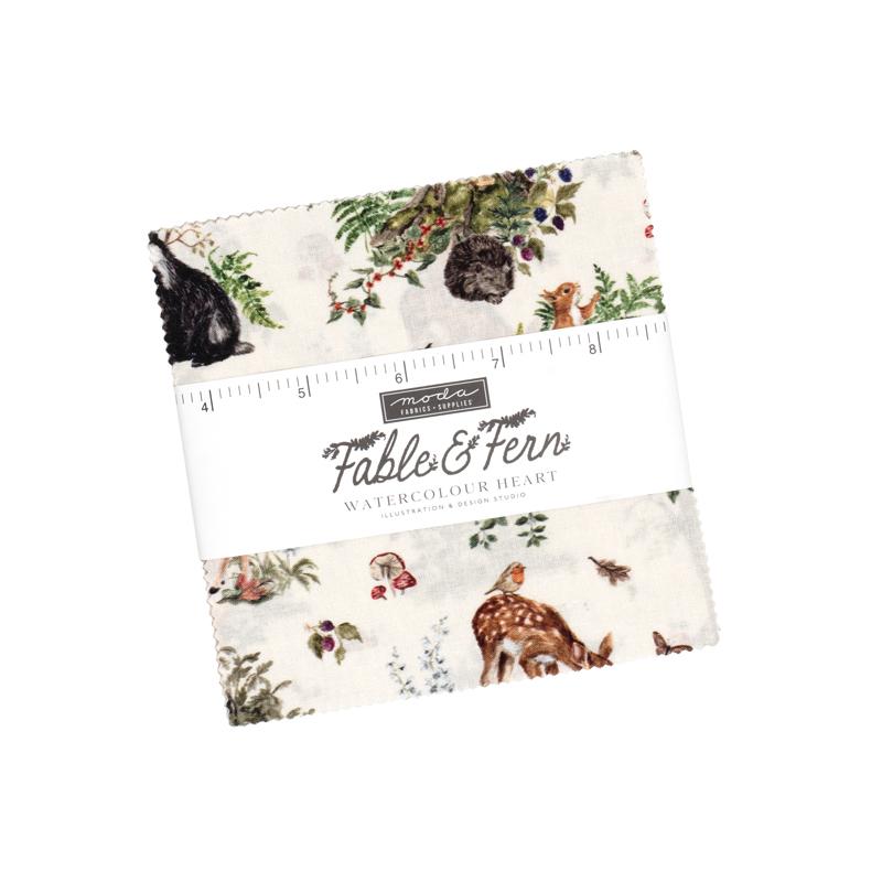 Moda Fable and Fern 5 inch Charm Pack 40060PP