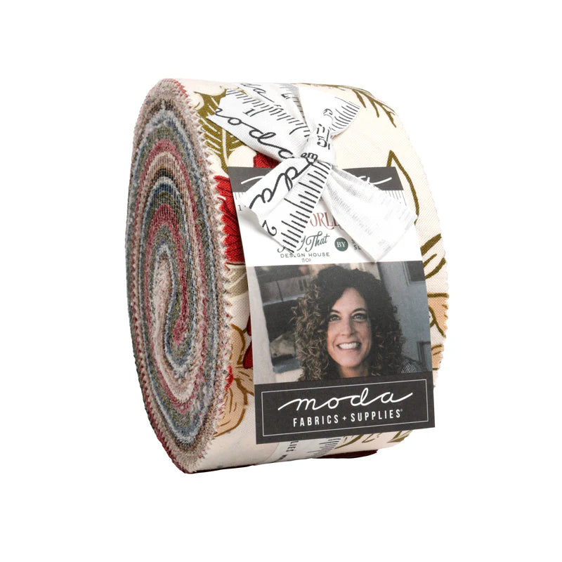 Moda Fancy That Design House Old World Yuletide Jelly Roll 45620JR