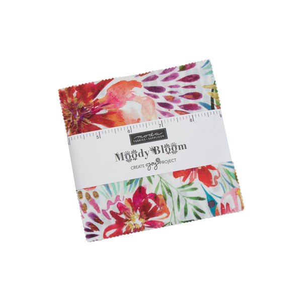 Moda Moody Bloom 5" Charm Squares Rare Find