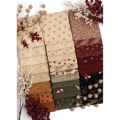 Moda Vintage Christmas Jelly Roll 2.5" Fabric Strips 9780JR