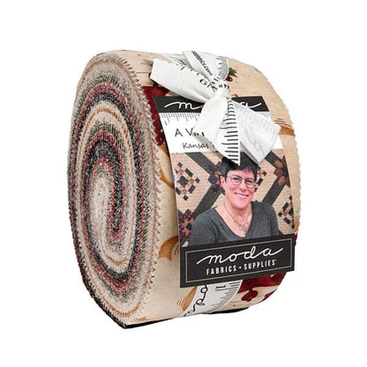 Moda Vintage Christmas Jelly Roll 2.5" Fabric Strips 9780JR