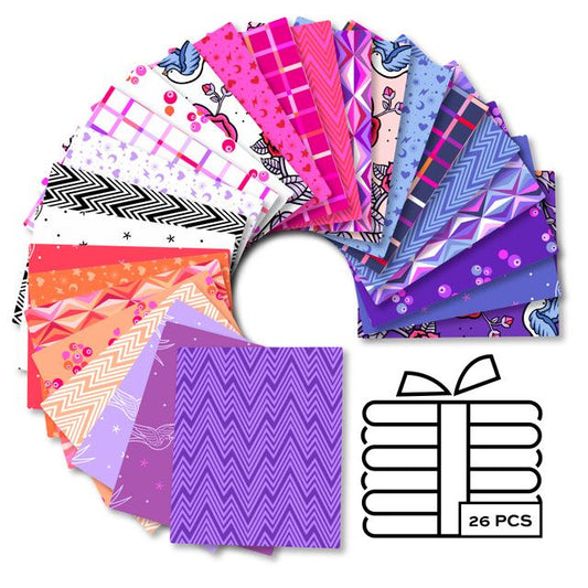 Perfect Day Fat Quarter Bundle 26pc Andover Libs Elliott