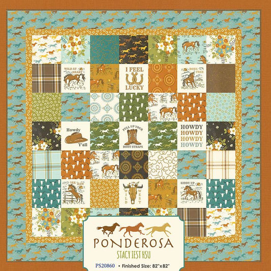 Free Ponderosa Layer Cake Friendly PDF Quilt Pattern