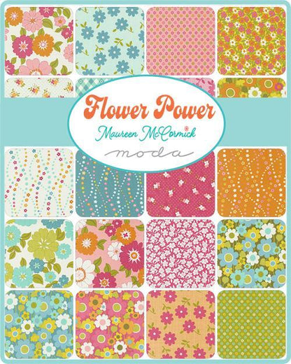 Moda Maureen McCormick Flower Power Layer Cake 33710LC Rare Find
