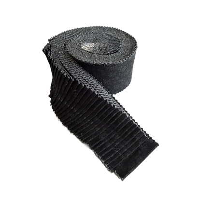Black tonal calico floral quilt fabric roll with bundled 2.5-inch strips