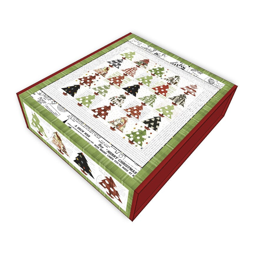 Riley Blake Classic Christmas Tannenbaum Quilt Kit CKT-16280