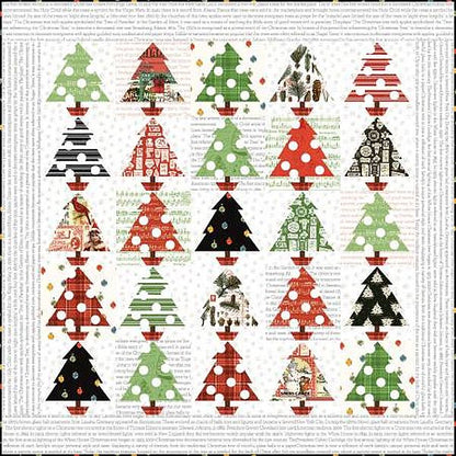 Riley Blake Classic Christmas Tannenbaum Quilt Kit CKT-16280