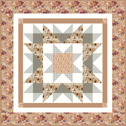 Riley Blake Evening on the Prairie Evening Star Boxed Quilt Kit CKT-16741