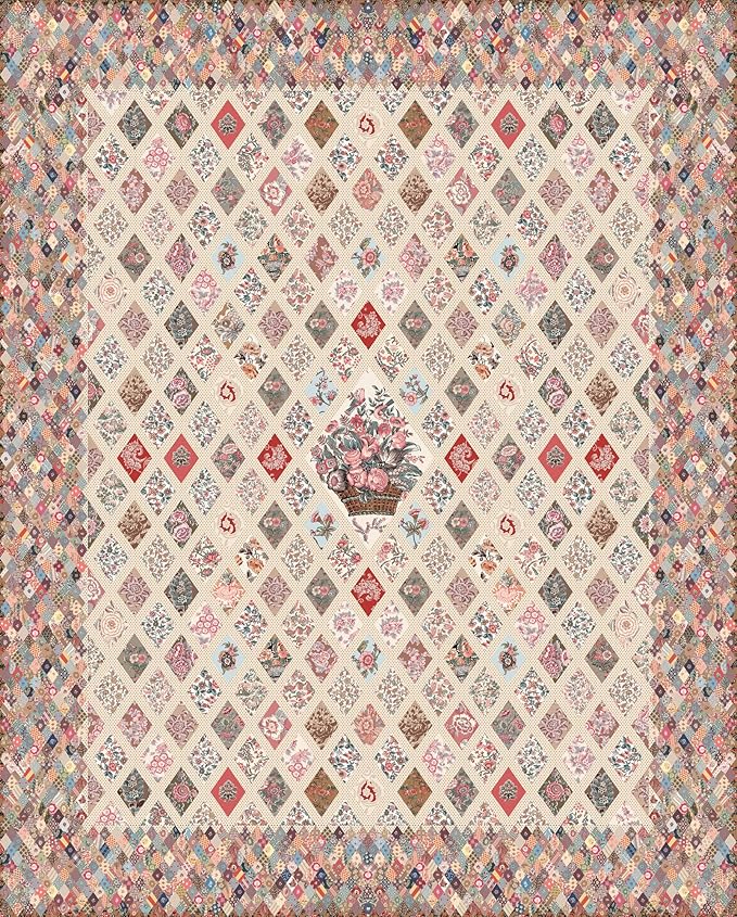 Riley Blake Jane Austen At Home Coverlet Quilt Kit KT-17450 Rare Find