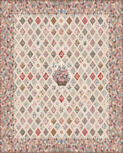 Riley Blake Jane Austen At Home Coverlet Quilt Kit KT-17450 Rare Find
