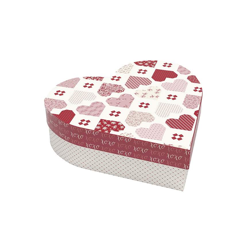 Riley Blake Letters to Cupid Heartwarming Boxed Quilt Kit CKT-16980