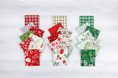 Riley Blake Mistletoe & Holly 5" Stacker 42pc 16400-42