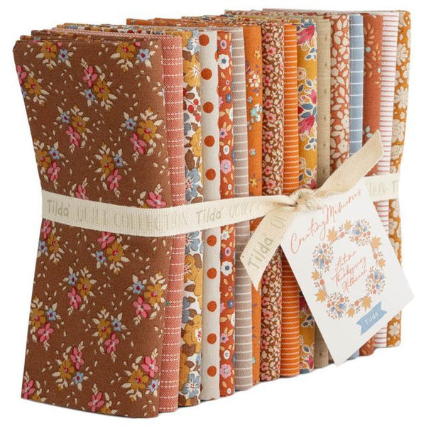 Tilda Creating Memories Fat Quarter Bundle 16 Piece Autumn 300208