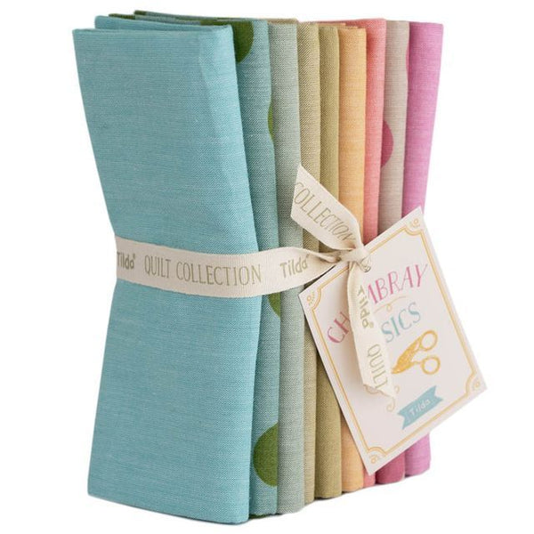 Tilda Seasonal Chambray Fat Quarter Bundle Spring 300218