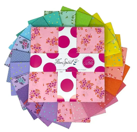 Tula Pink Full Moon Forest II True Colors 10" Charm Pack FB610TP